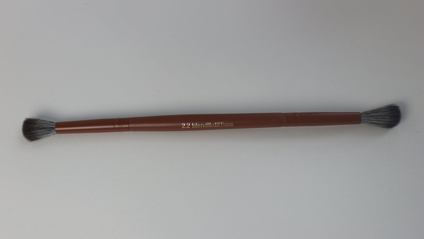 2.0 DUAL ENDED EYE & LIP BRUSH SET (£32 SAVING)