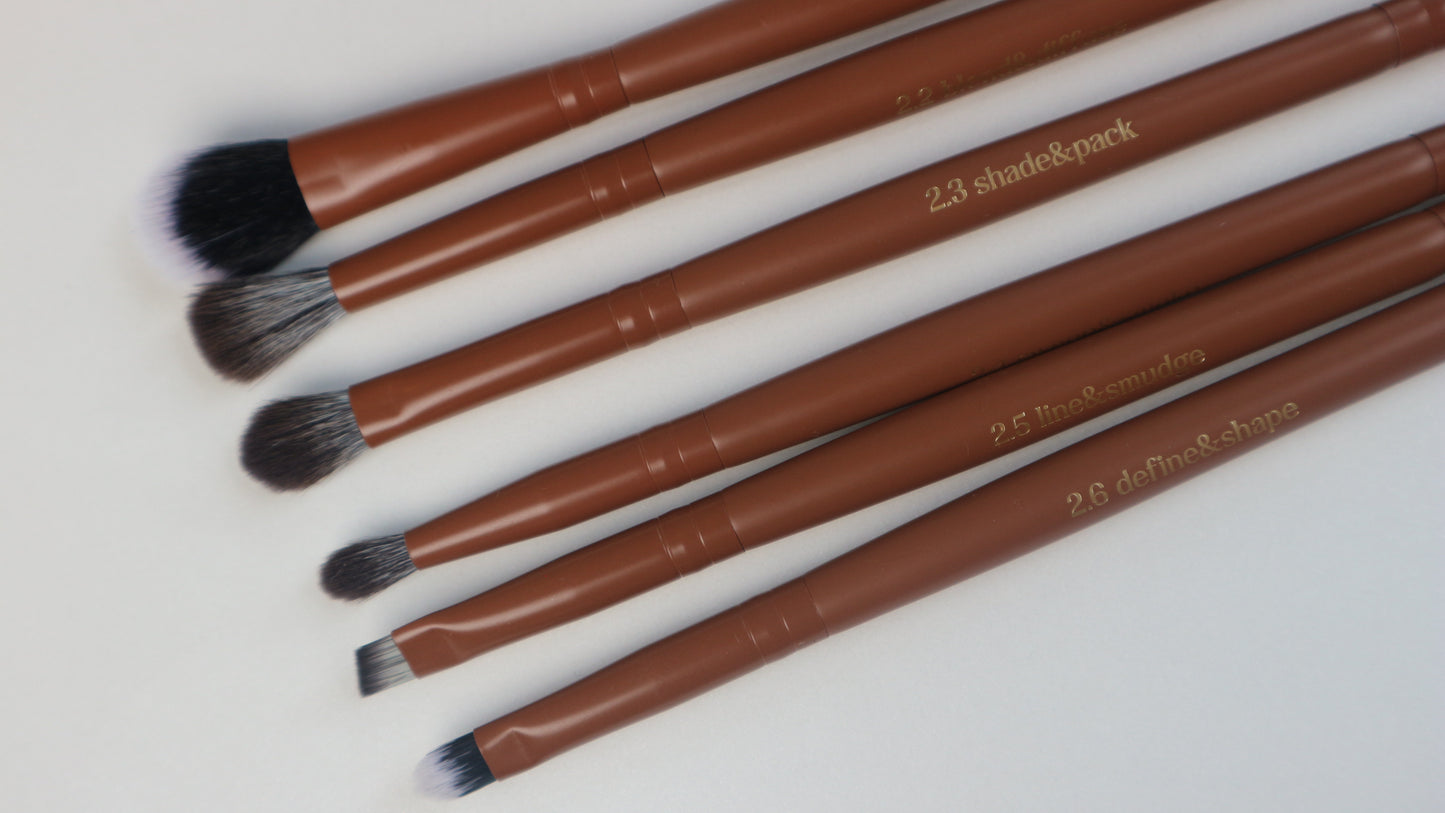 2.0 DUAL ENDED EYE & LIP BRUSH SET  (£32 SAVING)