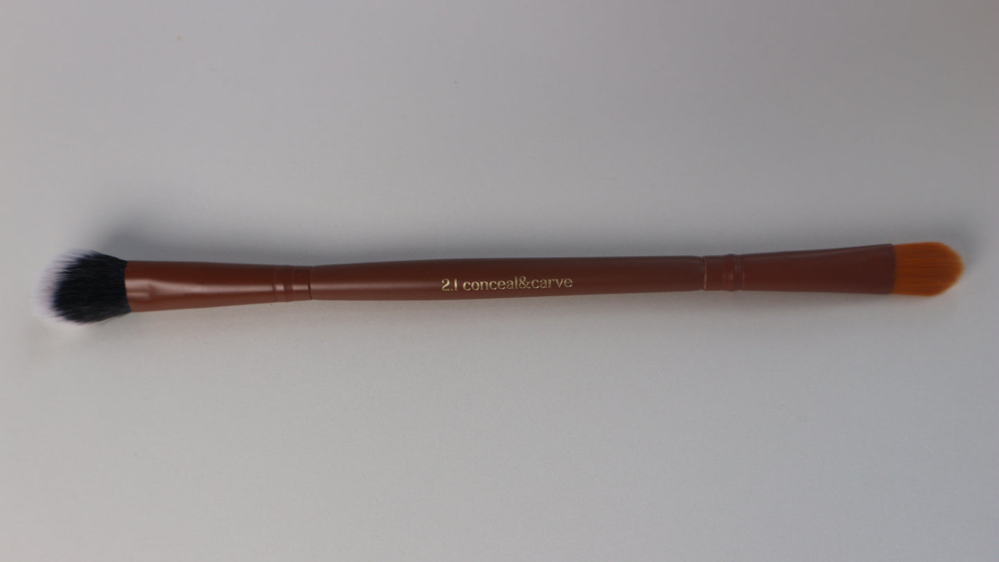 2.0 DUAL ENDED EYE & LIP BRUSH SET  (£32 SAVING)